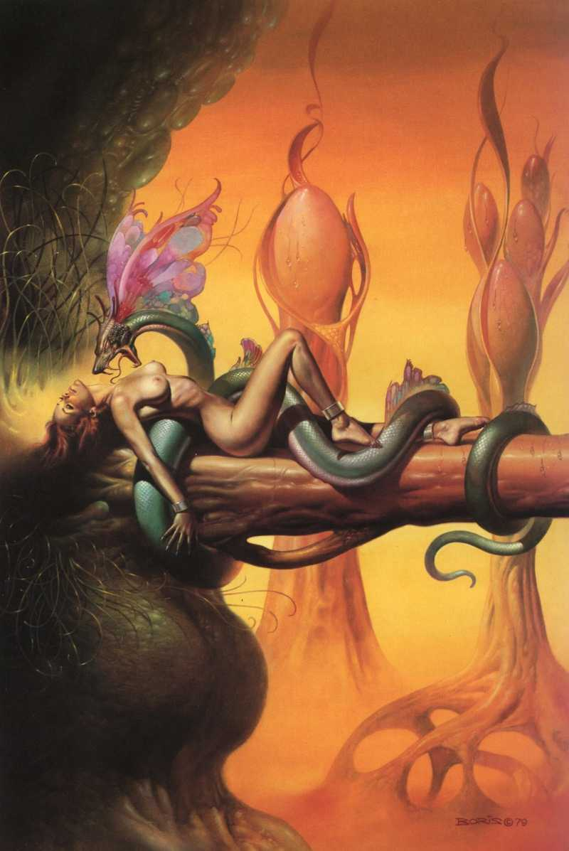 Illustration for article titled Boris Vallejo Is The Most Manly Illustrator In History (NSFW)